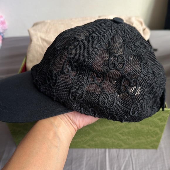 Gucci Mesh Embroidered Hat - Picture 8 of 11